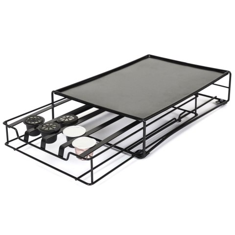 Szuflada na kapsułki Nespresso czarna