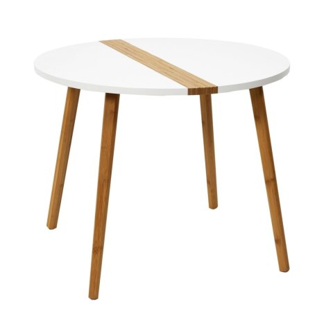 Zestaw 2 stolików kawowych Paraiba biały/naturalny