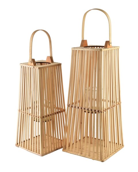 LUCIE NATURAL Lampion 23xh48cm