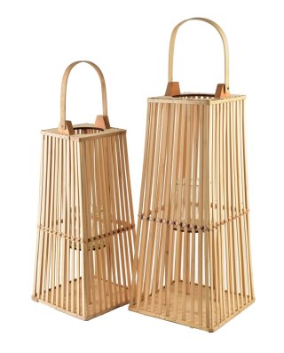 LUCIE NATURAL Lampion 26,5xh57cm