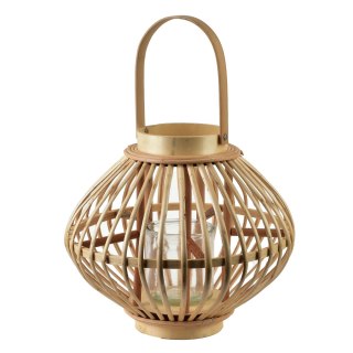 LUCIE NATURAL Lampion 32xh27cm