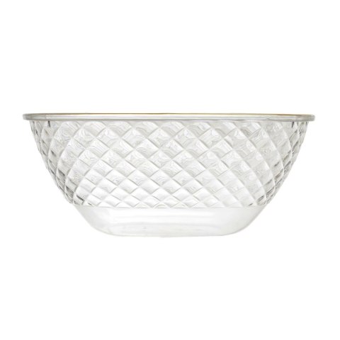 Miska Mirage 25,6cm złoty brzeg plastikowa