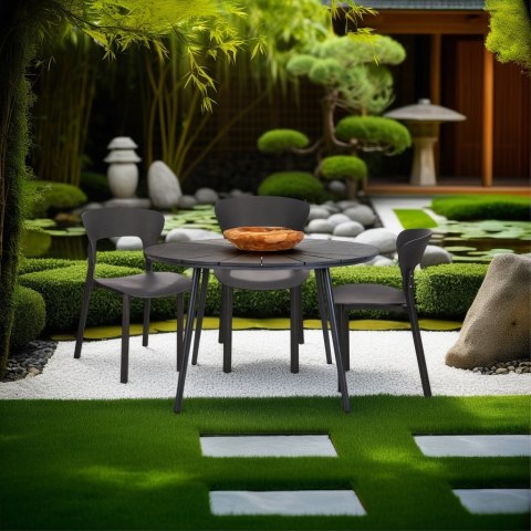 Krzesło Kabru czarne