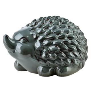 MAVE BLUE Figura jeż ceramiczny 23x16x14cm