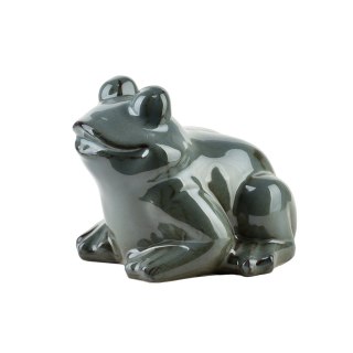 MAVE BLUE Figura żaba ceramiczna 16x15,5x13cm