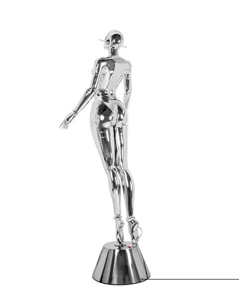 MOOSEE lampa podłogowa / rzeźba CYBER WOMAN STAND