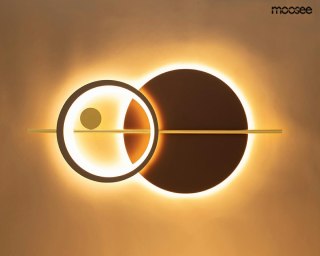 MOOSEE lampa ścienna MOONS złota