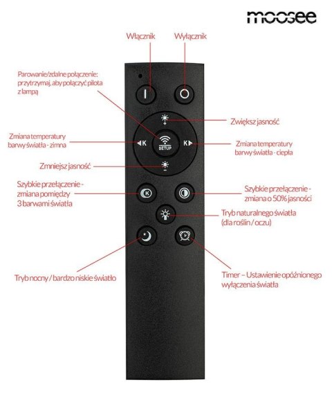 MOOSEE lampa sufitowa / plafon CELLS 3 biała