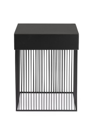 BIZZOTTO stolik kawowy YASLINE 40x40 czarny