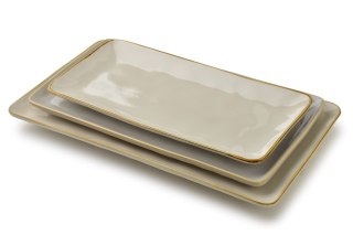 BASIC NATURE Półmisek prostokątny 40x22cm