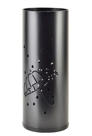 CEDRIC BLACK Parasolnik śr.18xh45,5cm