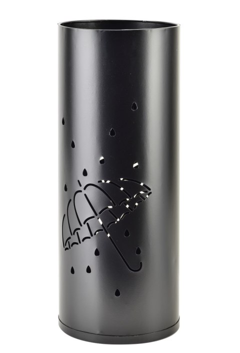 CEDRIC BLACK Parasolnik śr.18xh45,5cm