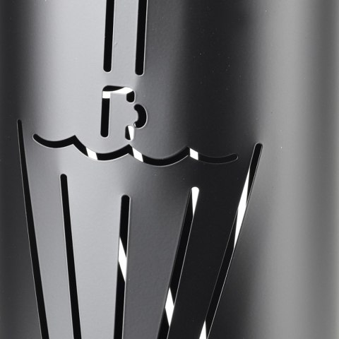 CEDRIC BLACK Parasolnik śr.20xh48,5cm