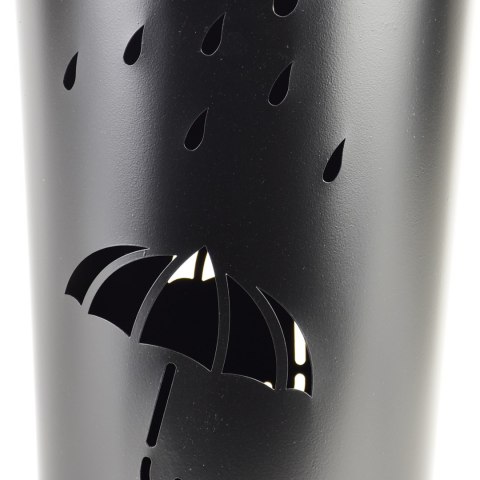 CEDRIC BLACK Parasolnik śr.24xh45,5cm