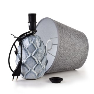 LETI GREY Lampa stołowa 10x10x30cm