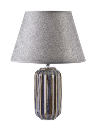 LETI GREY Lampa stołowa 10x10x41cm
