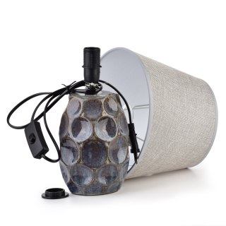 LETI GREY Lampa stołowa 11x11x33,5cm