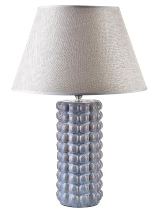 LETI GREY Lampa stołowa 11x11x50cm