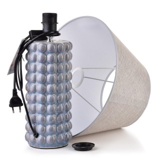 LETI GREY Lampa stołowa 11x11x50cm