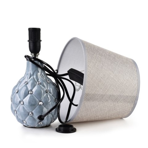 LETI PEARL Lampa stołowa 10,5x10,5x30cm