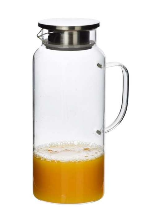 MODERN KITCHEN Dzbanek z pokrywką ze szkła borokrzemowego 1,9L 8x10,5x25,5cm