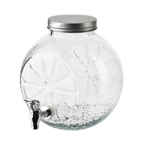 MODERN KITCHEN Szklany słój z kranikiem 5L