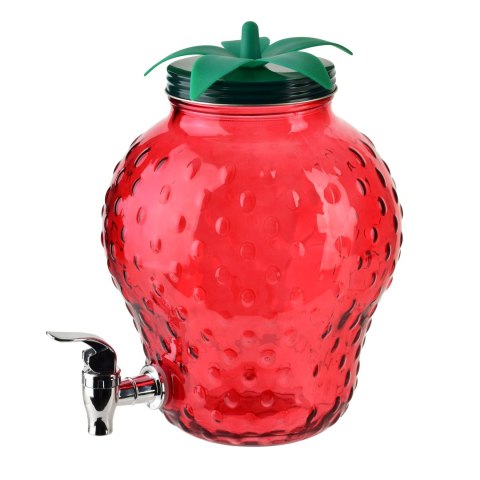 MODERN KITCHEN Szklany słój z kranikiem4L