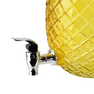 MODERN KITCHEN Szklany słój z kranikiemananas 4L