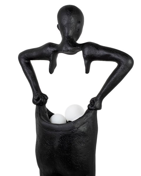 MOOSEE lampa podłogowa HUMAN HOUDINI czarna