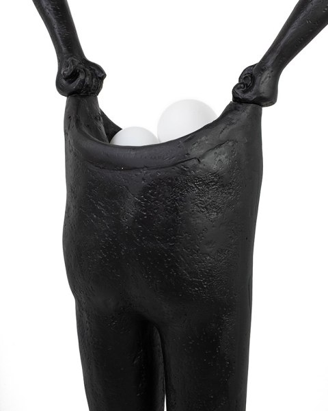 MOOSEE lampa podłogowa HUMAN HOUDINI czarna