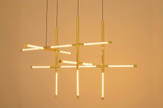 MOOSEE lampa wisząca MIKADO S złota