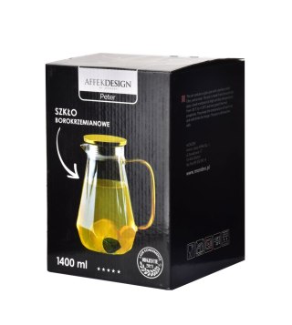 PETER Dzbanek szklany 1,4L 8x16xh20cm