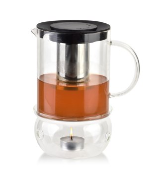 PETER Dzbanek z podgrzewaczemi zaparzaczem 1,1L