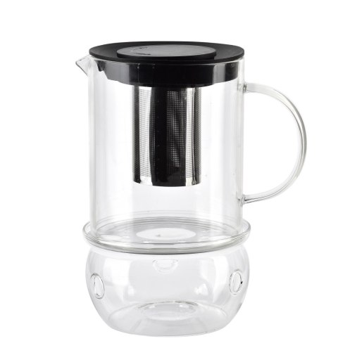PETER Dzbanek z podgrzewaczemi zaparzaczem 1,1L