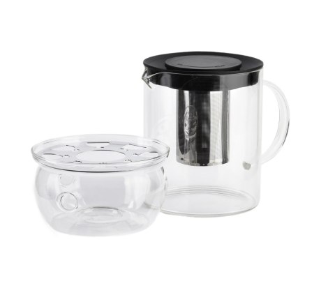 PETER Dzbanek z podgrzewaczemi zaparzaczem 1,1L