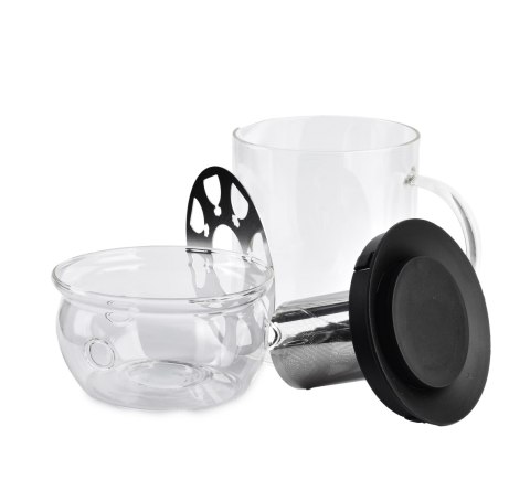 PETER Dzbanek z podgrzewaczemi zaparzaczem 1,1L