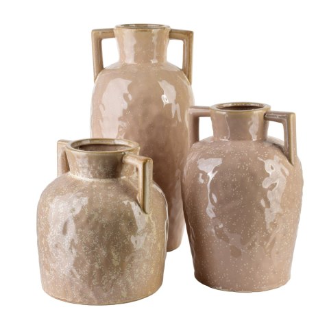 ARINA BEIGE Wazon 8x18x20,5cm