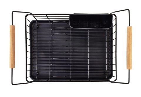 BASIC KITCHEN Ociekacz 50,5x29,8x16,5CMdrewniane uchwyty