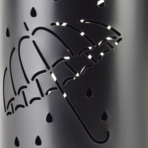 CEDRIC BLACK Parasolnik śr.18xh45,5cm