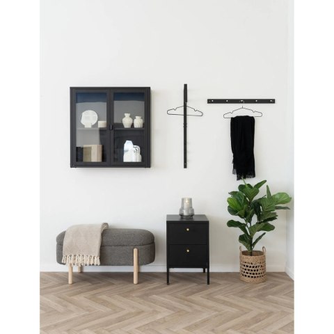 Ławka Branca ze schowkiem brązowa/ naturalna