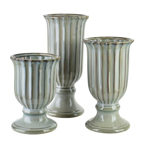 TENOS DARK Wazon 13,5x12,5x25cm