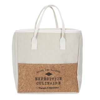 Torba na lunch Refreshing Cork 8l beżowa