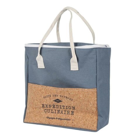 Torba na lunch Refreshing Cork 8l niebieska