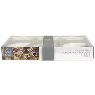 Zestaw 6 naczyń do serwowania Star/Moon biały