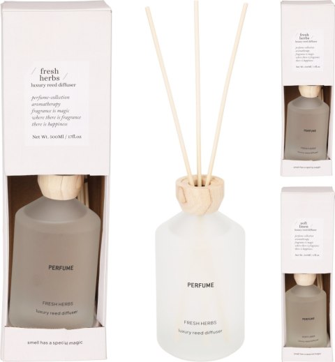 DYFUZOR 500ML 2 RODZAJE ZAPACHU