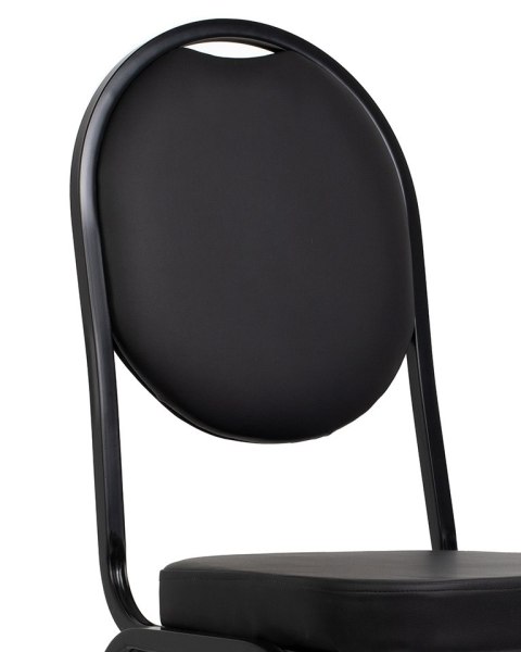 Krzesło bankietowe / konferencyjne HEBE czarne