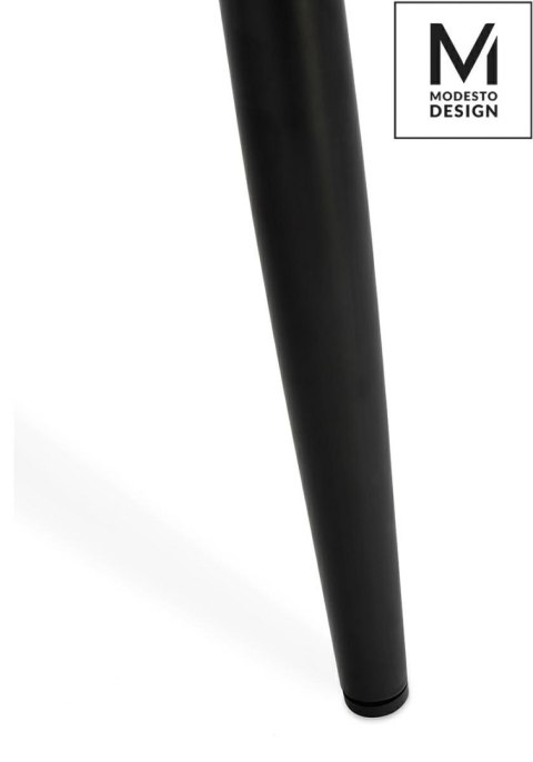 MODESTO krzesło LUCY szare - welur, metal