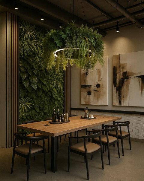 MOOSEE lampa wisząca GARDENS 70 czarna