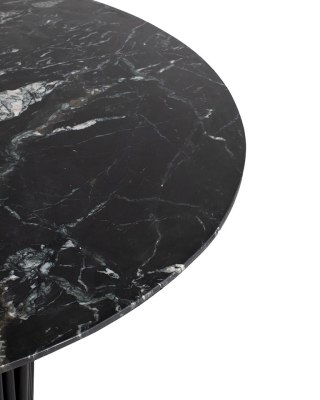 MaMaison stół jadalniany LEVANTE 120 czarny marmur