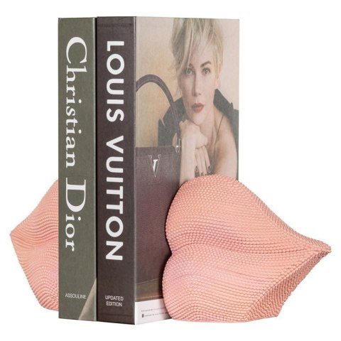 RICHMOND podpórka do książek KISS jasnoróżowa